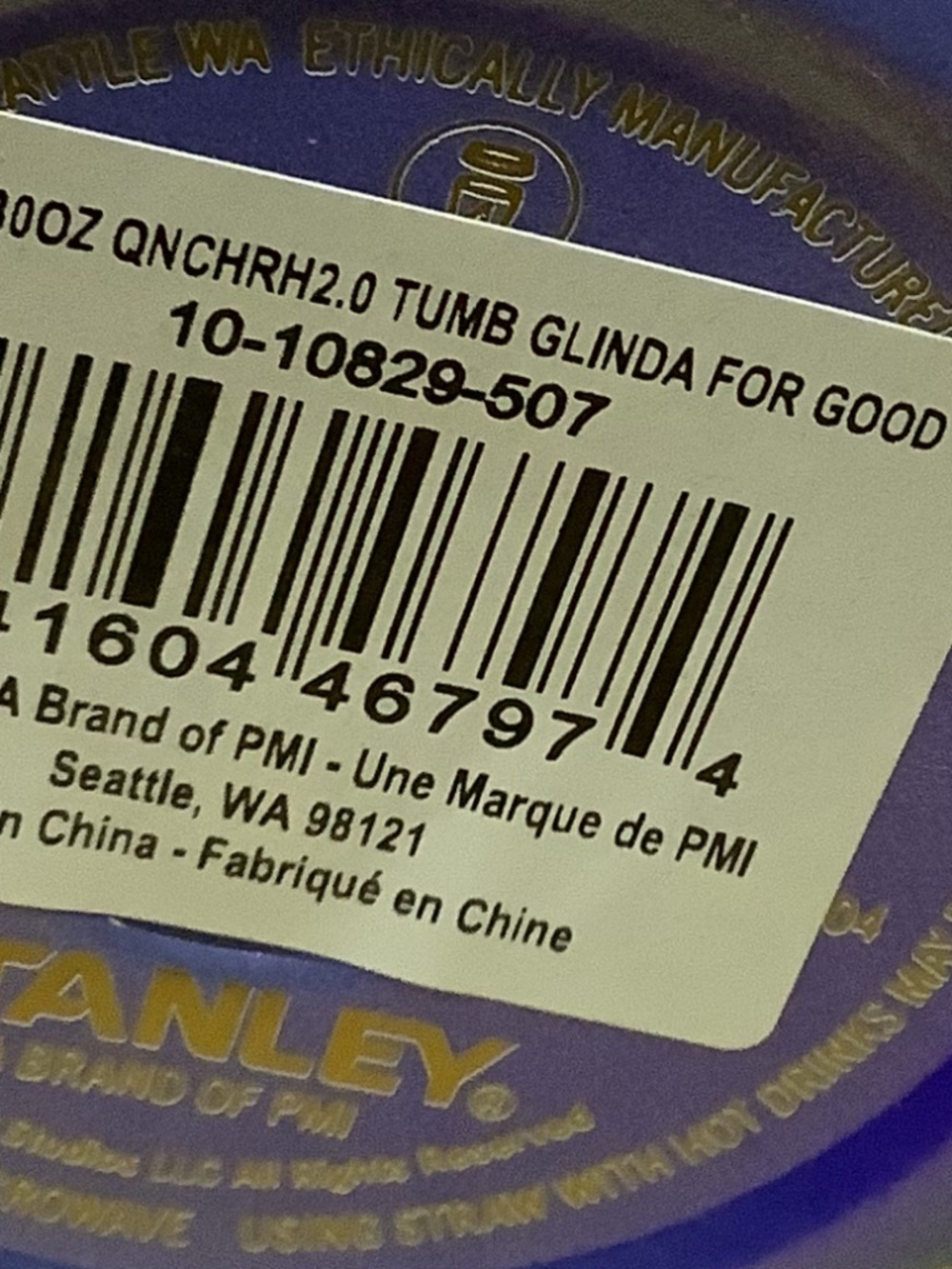 Stanley “ Wicked” Glinda for Good 30 oz - Picture 3 of 3
